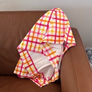 Adorable Plaid Handmade Baby Blanket